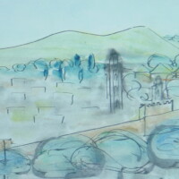 J5 - 24 x 36 cm Aquarell