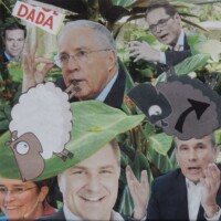 Wahre Freunde im Busch (mit Schaf)